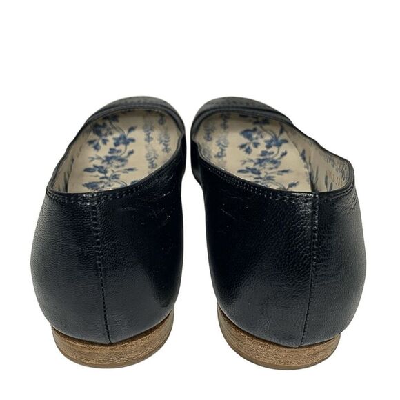 Gucci Hills GG Logo Ballet Flats EU 36.5 US 6.5 Cap Toe Double G Leather - Picture 11 of 14